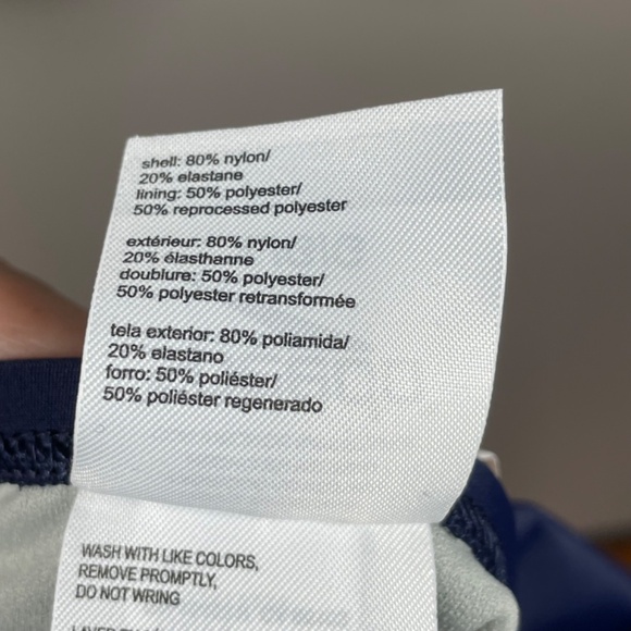 NEW Speedo Bikini Bottoms Womens Large blue gray solid swim beach - Picture 6 of 11